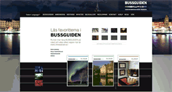 Desktop Screenshot of bussguiden.com