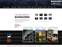 Tablet Screenshot of bussguiden.com